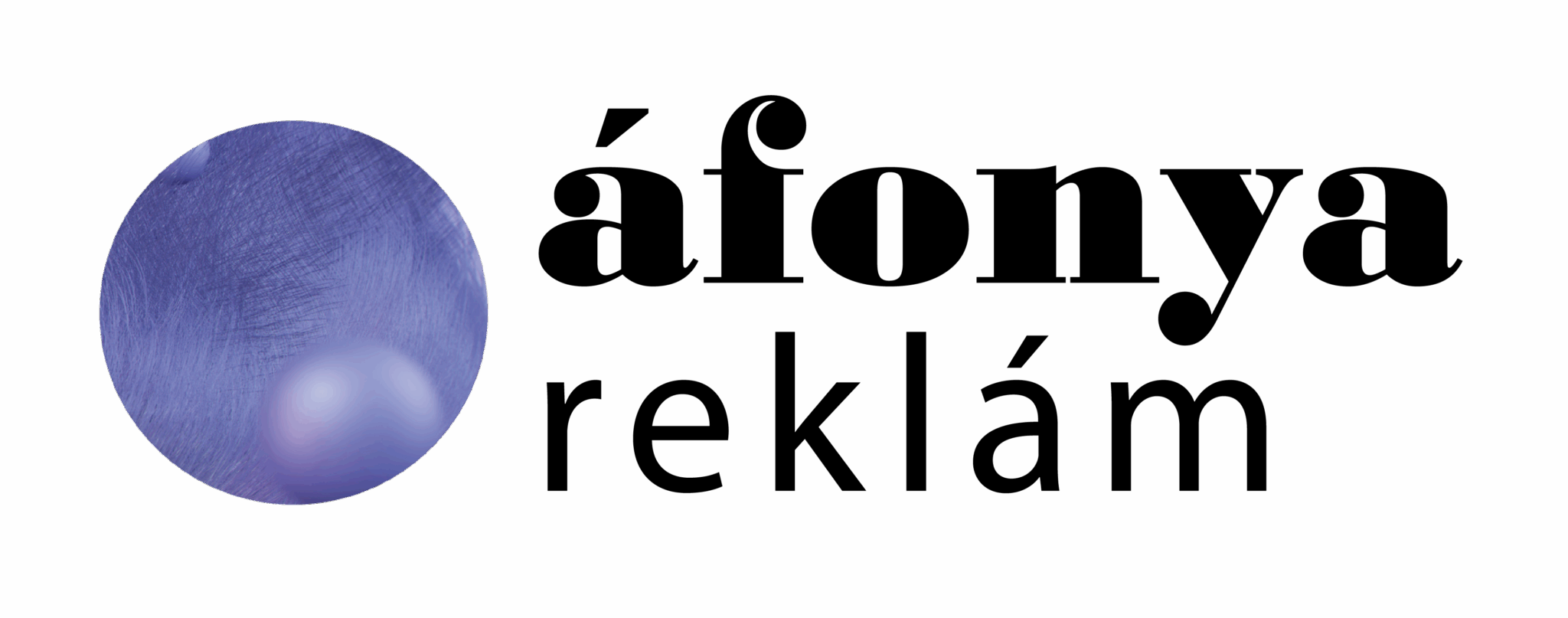 Áfonya Reklám logo 2024 06