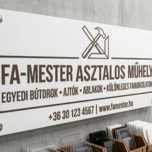 fa mester asztalos muhely reklamtabla