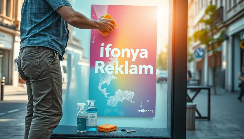 olcsó reklámtábla tisztítás
